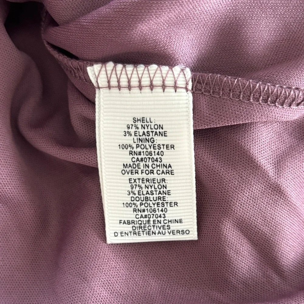 Ultra Pink Asymmetrical Lace Skirt in Mauve - Picture 5 of 5